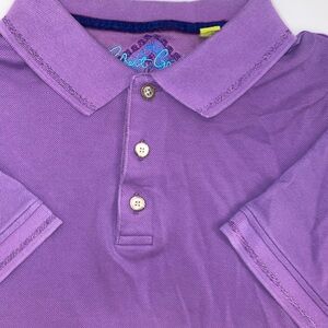 Robert Graham Polo Purple Classic  Large EUC  B18-19